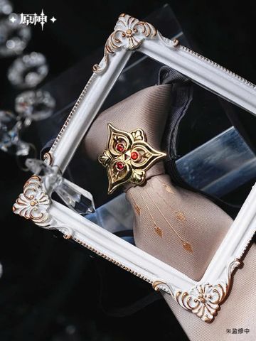  Cà vạt thắt sẵn chủ đề 11 Quan Chấp Hành Fatui - Genshin Impact 