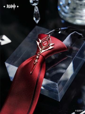  Cà vạt thắt sẵn chủ đề 11 Quan Chấp Hành Fatui - Genshin Impact 