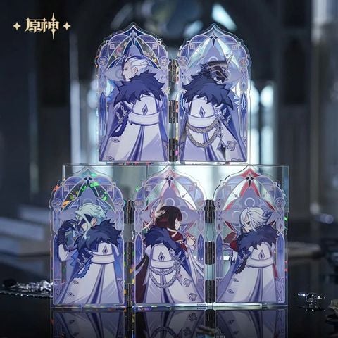  Khối tranh acrylic chủ đề Quan Chấp Hành Fatui - Genshin Impact 