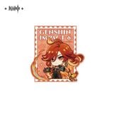  Túi đựng và Miếng dán thêu với Thẻ thành lý sự kiện Chuỗi Triển Lãm Teyvat - Genshin Impact 