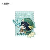  Túi đựng và Miếng dán thêu với Thẻ thành lý sự kiện Chuỗi Triển Lãm Teyvat - Genshin Impact 