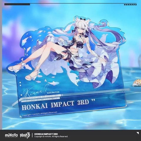  Standee Kiana Kaslana: Herrscher of Finality Nguyệt Hải Lưu Hoa - Honkai Impact 3 