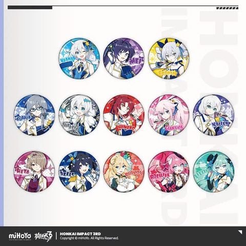  Huy hiệu dòng Valkyrie Idol - Honkai Impact 3 