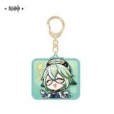  Móc khóa Q loạt biểu cảm nhân vật vùng đất Mondstadt - Genshin Impact 