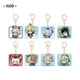  Móc khóa Q loạt biểu cảm nhân vật vùng đất Mondstadt - Genshin Impact 