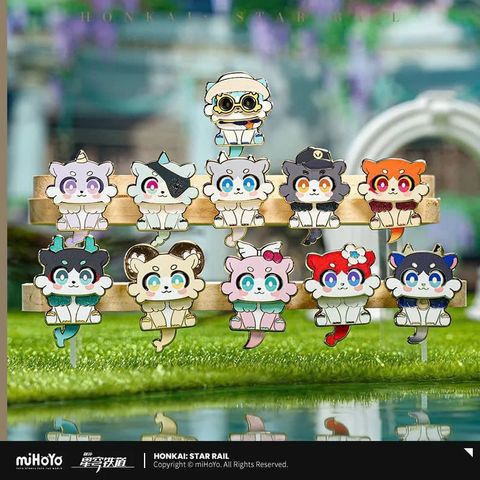  Huy hiệu kim loại Chimera sự kiện Văn Phòng Gào - Honkai Star Rail 