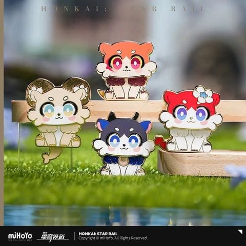  Huy hiệu kim loại Chimera sự kiện Văn Phòng Gào - Honkai Star Rail 