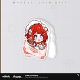  Kẹp acrylic dòng Huân Chương Khách Vô Danh - Honkai Star Rail 