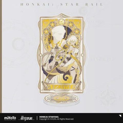  Standee arcylic xoay loạt chủ đề Như Tôi Đã Viết - Amphoreus - Honkai Star Rail 