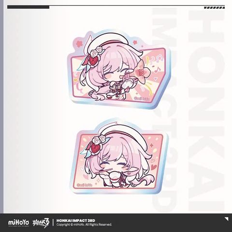  Huy hiệu acrylic Honkai MEME - Honkai Impact 3 