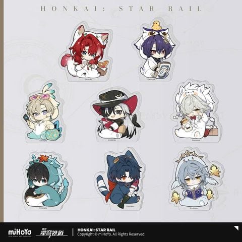  Standee Q loạt chủ đề Ký Túc Xá - Honkai Star Rail 