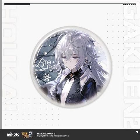  Huy hiệu và Standee acrylic chủ đề Tuyết Phản Tinh Quang - Houkai Gakuen 2 - Gun Girl Z 