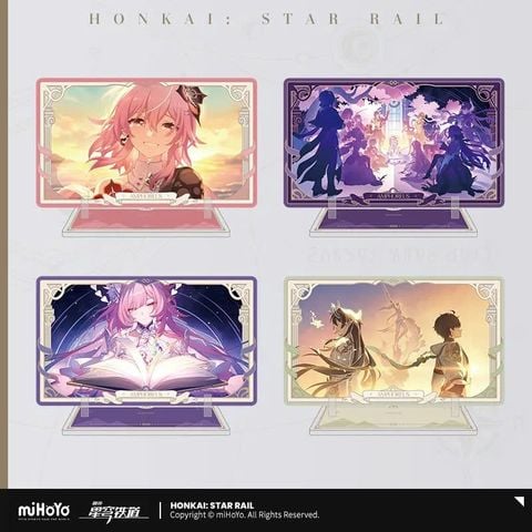  Giá đỡ acrylic dòng Hồi Ức Đồng Hành Cùng Bạn vol.2 - Honkai Star Rail 