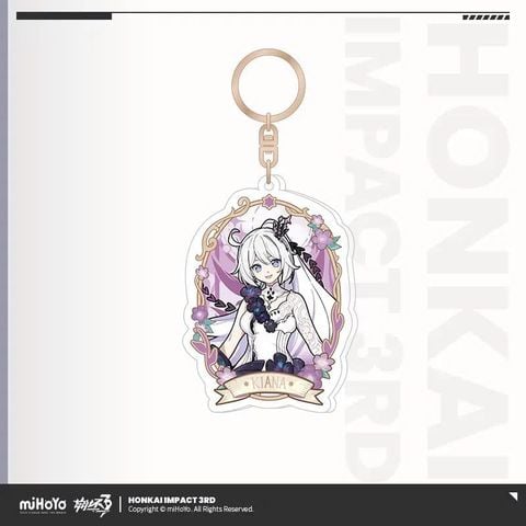  Móc khóa loạt chủ đề Hoa Đêm Nở Rộ - Honkai Impact 3 
