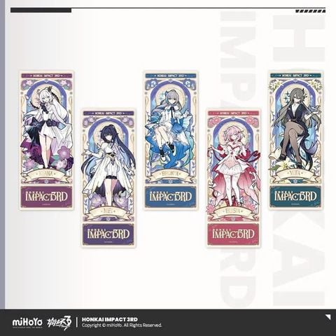  Vé sưu tập laser loạt chủ đề Hoa Đêm Nở Rộ - Honkai Impact 3 