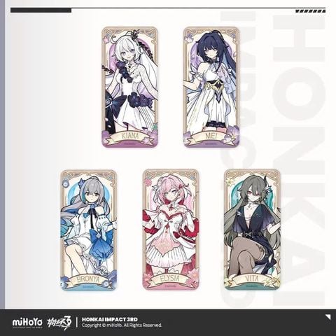  Huy hiệu loạt chủ đề Hoa Đêm Nở Rộ - Honkai Impact 3 