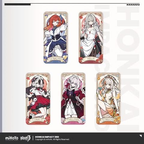  Huy hiệu loạt chủ đề Hoa Đêm Nở Rộ - Honkai Impact 3 