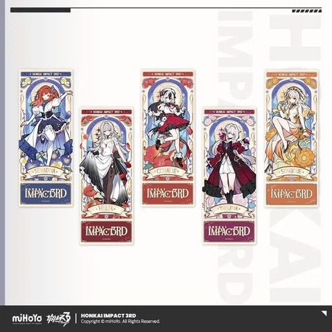  Vé sưu tập laser loạt chủ đề Hoa Đêm Nở Rộ - Honkai Impact 3 