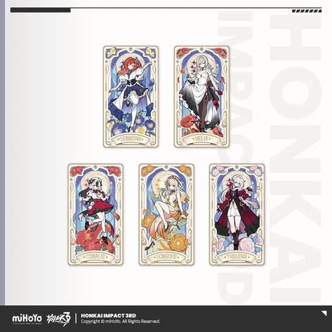  Thẻ bài loạt chủ đề Hoa Đêm Nở Rộ - Honkai Impact 3 