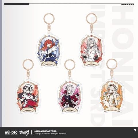  Móc khóa loạt chủ đề Hoa Đêm Nở Rộ - Honkai Impact 3 