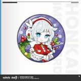  Huy hiệu tròn chủ đề Giáng Sinh Vui Vẻ - Honkai Impact 3 