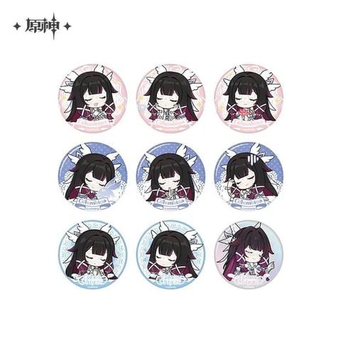  Hộp mù huy hiệu nhân vật Columbina chủ đề Không Nguyệt Chúc Phúc - Genshin Impact 