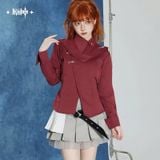  Áo sơ mi tay dài dây ruy băng chủ đề Tartaglia - Genshin Impact 