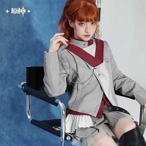  Áo khoác jacket chủ đề Tartaglia - Genshin Impact 