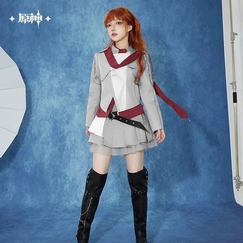  Áo khoác jacket chủ đề Tartaglia - Genshin Impact 