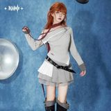  Áo len dệt kim tay dài lệch vai chủ đề Tartaglia - Genshin Impact 