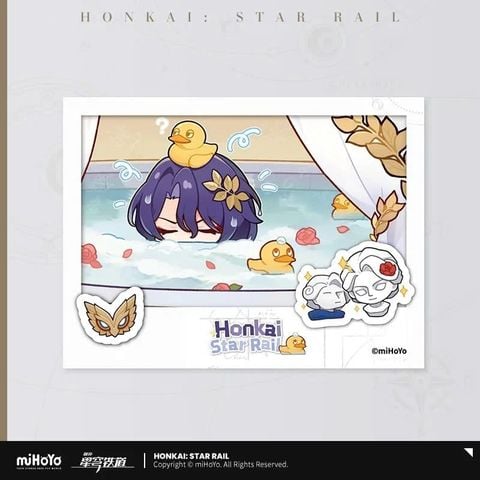  Bộ thẻ film trong suốt chủ đề Album ảnh của Pom-Pom vol.2 - Honkai Star Rail 