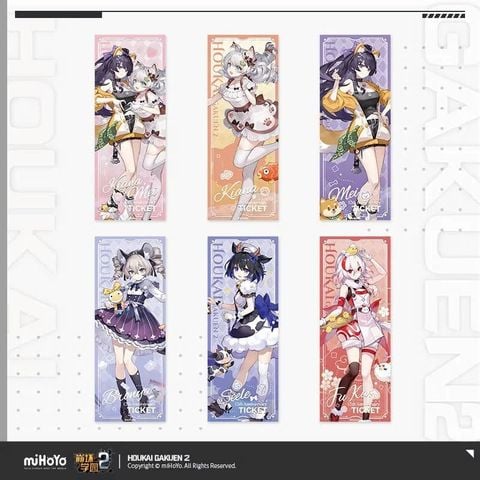  Thẻ laser Zodiac Harmony Series - Houkai Gakuen 2 - Gun Girl Z 