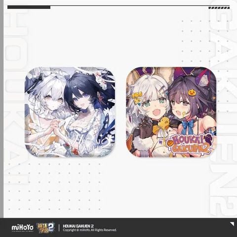  Huy hiệu vuông - Houkai Gakuen 2 - Gun Girl Z 