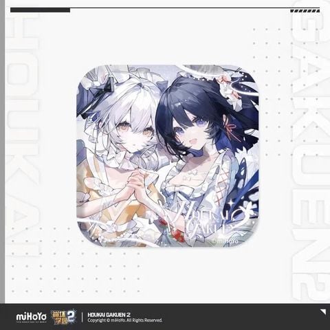  Huy hiệu vuông - Houkai Gakuen 2 - Gun Girl Z 
