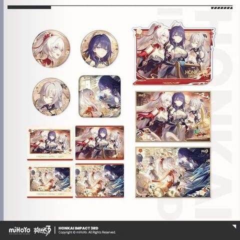  Bộ sản phẩm sưu tập đặc biệt - Cơ Duyên Đêm Giao Thừa - Honkai Impact 3 