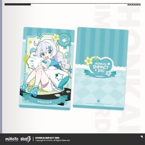  Thẻ sưu tầm hiệu ứng hologram - Mini Tea Party Series - Honkai Impact 3 