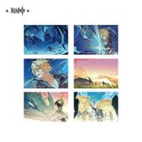  Bộ huy hiệu & bưu thiếp Một Khởi Đầu Khác - Genshin Impact 