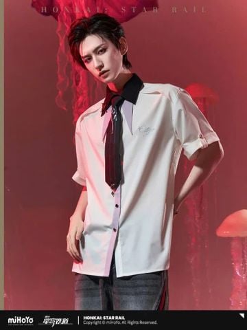  Áo sơ mi tay ngắn chủ đề Evernight - Honkai Star Rail 