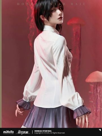  Áo sơ mi tay dài chủ đề Evernight - Honkai Star Rail 