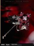  Phụ kiện kẹp tóc & ghim cài áo chủ đề Evernight - Honkai Star Rail 