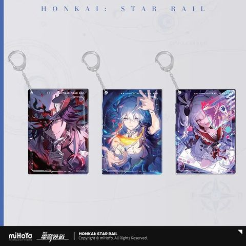  Móc khóa acrylic loạt chủ đề Nón Ánh Sáng vol.2 - Honkai Star Rail 
