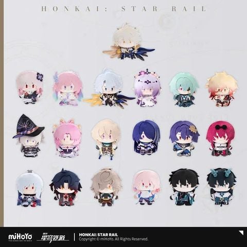  Bộ sưu tập búp bê nhồi bông phiên bản Q - Honkai Star Rail 