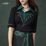  Áo len giả hai lớp chủ đề Alhaitham - Genshin Impact 