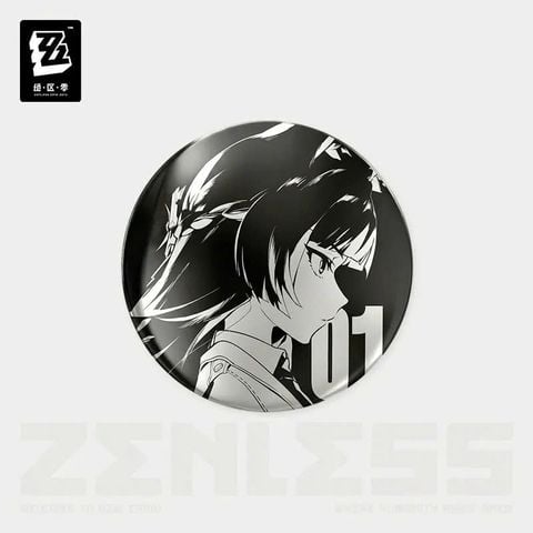  Huy hiệu kim loại gương loạt chủ đề Time FM phần 2 - Zenless Zone Zero 