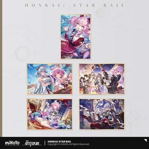  Giấy màu PET - Starry Sky Celebration - Honkai Star Rail 