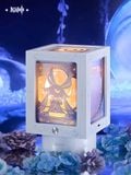  Hộp quà hộp nhạc đèn ngủ giấy điêu khắc xoay Truyền Thuyết Về Ánh Trăng - Genshin Impact 
