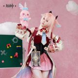 Rối tay nhồi bông hình thỏ tai cụp của Linnea - Genshin Impact 