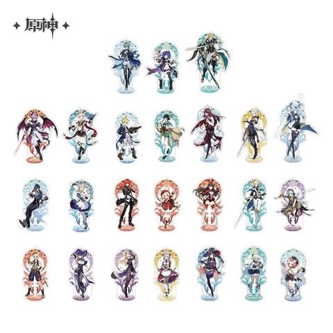  Standee nhân vật vùng đất Mondstadt - Genshin Impact 