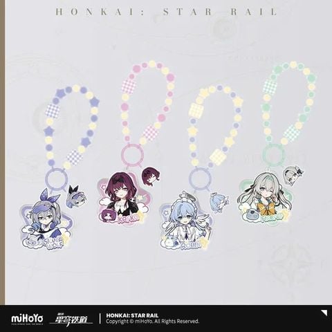  Móc khóa arcylic loạt chủ đề Ký Túc Xá Nữ Sinh - Honkai Star Rail 
