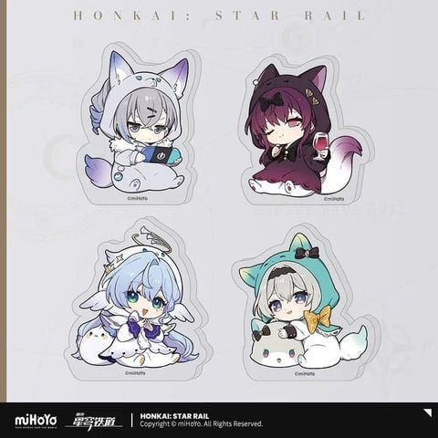  Standee Q mini loạt chủ đề Ký Túc Xá Nữ Sinh - Honkai Star Rail 